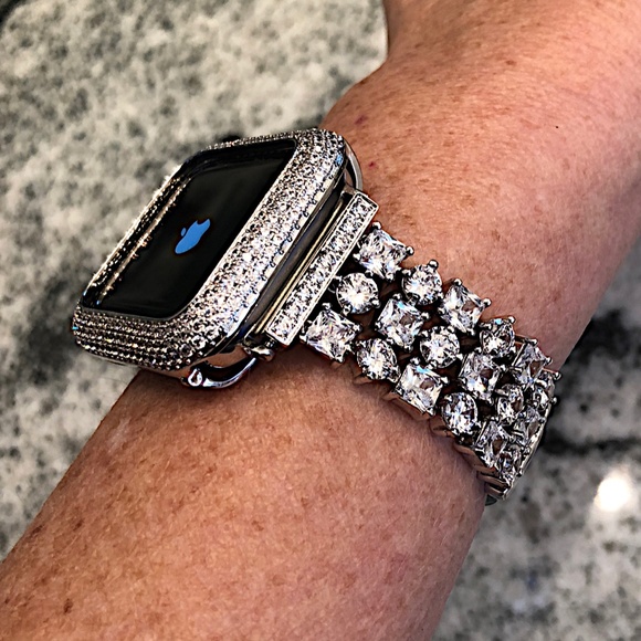 New Bling Apple Watch band and case Various sizes - Picture 3 of 6